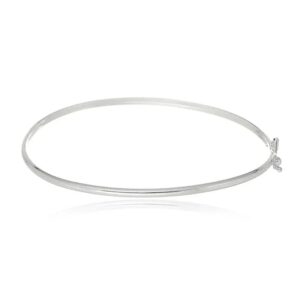 Bracelete Fino de Prata Fio Quadrado 1.3mm 2g