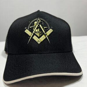 Boné Trucker Tela  Preto