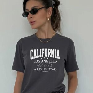 Camiseta California Cinza