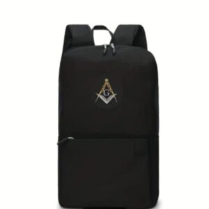 Mochila Preta Unissex Moderna