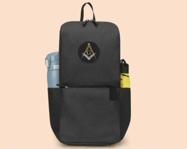 Mochila Preta Unissex Moderna - Image 4