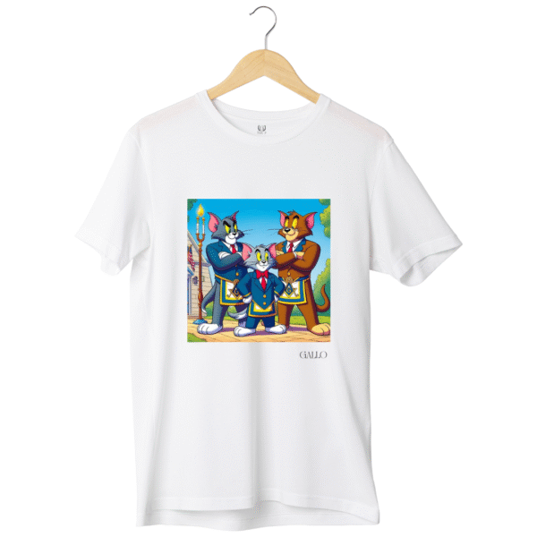 Camiseta Cats Freemason